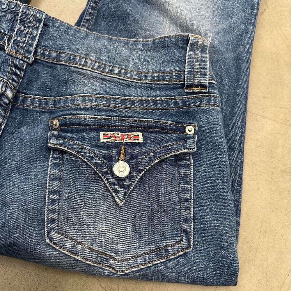 Hudson Signature Mid Rise Bootcut Jeans